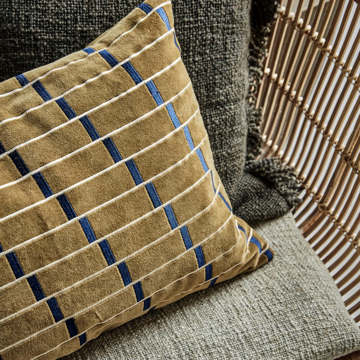 Housse de coussin Gona 40x60 cm, Ambre House Doctor