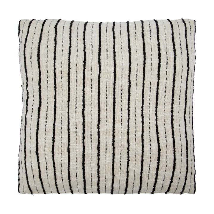 Housse de coussin Lines 50x50 cm - Noir-off-white - House Doctor