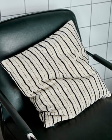 Housse de coussin Lines 50x50 cm - Noir-off-white - House Doctor