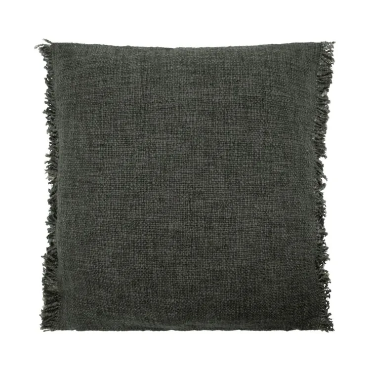 Housse de coussin Pava 50x50 cm, Vert foncé House Doctor