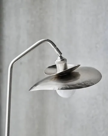 Lampadaire Stand - Argent brossé, 129,5 cm - House Doctor