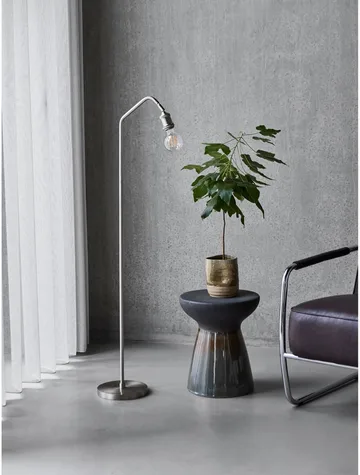 Lampadaire Stand - Argent brossé, 129,5 cm - House Doctor