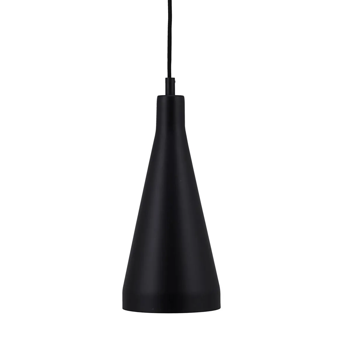 Lampe à suspension Jammu Ø14 cm, Noir House Doctor