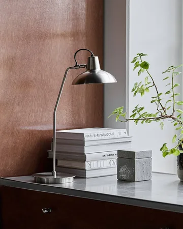 Lampe de bureau Desk haute - Argent brossé - House Doctor