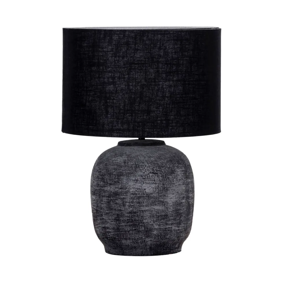 Lampe de table Tahi Ø46x65 cm, Noir House Doctor