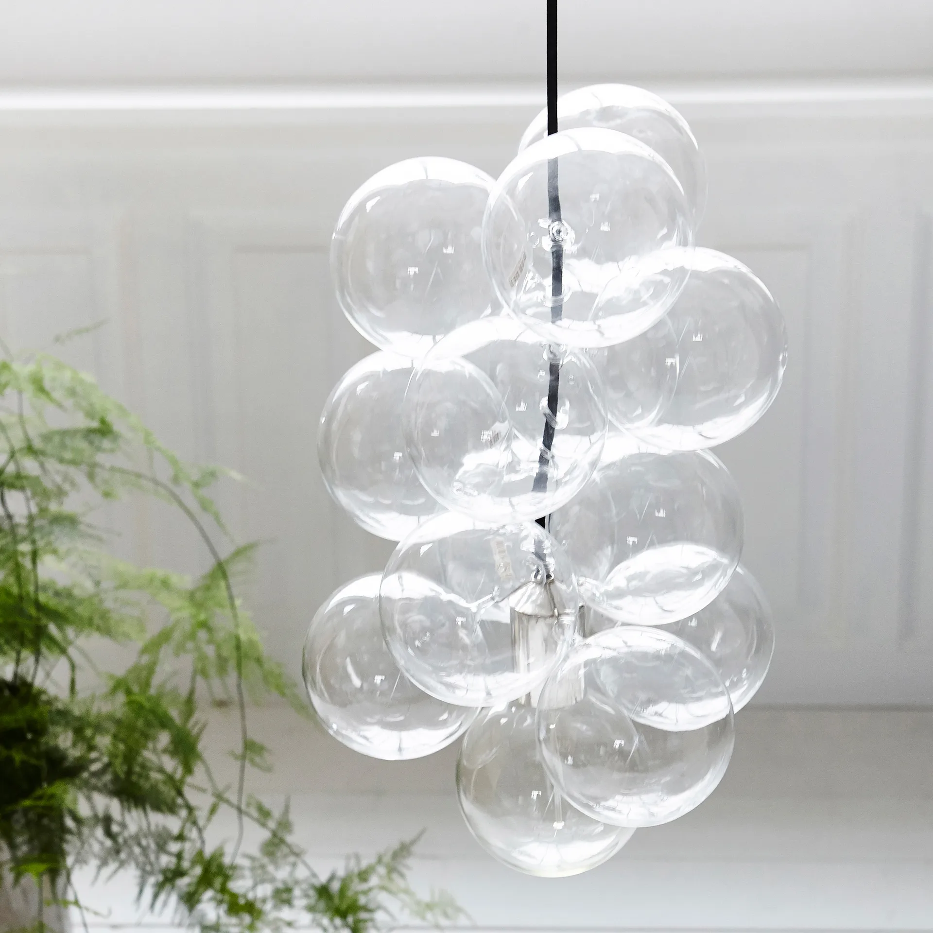 Lampe DIY, 12 boules en verre House Doctor