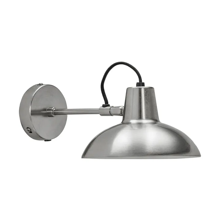 Lampe murale Desk 30 cm - Argent brossé - House Doctor