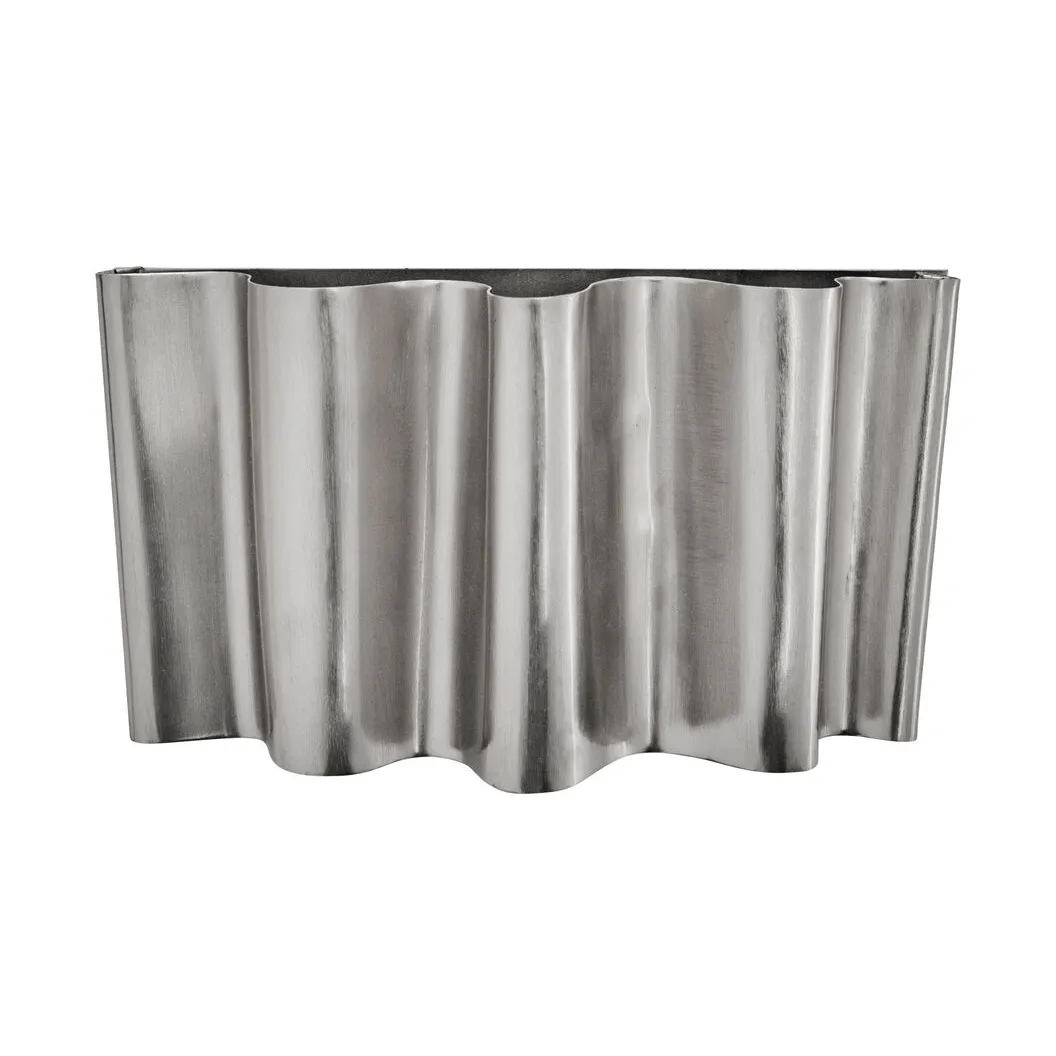 Lampe murale Flola 19 cm, Argent brossé House Doctor