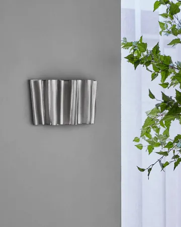 Lampe murale Flola 19 cm - Argent brossé - House Doctor