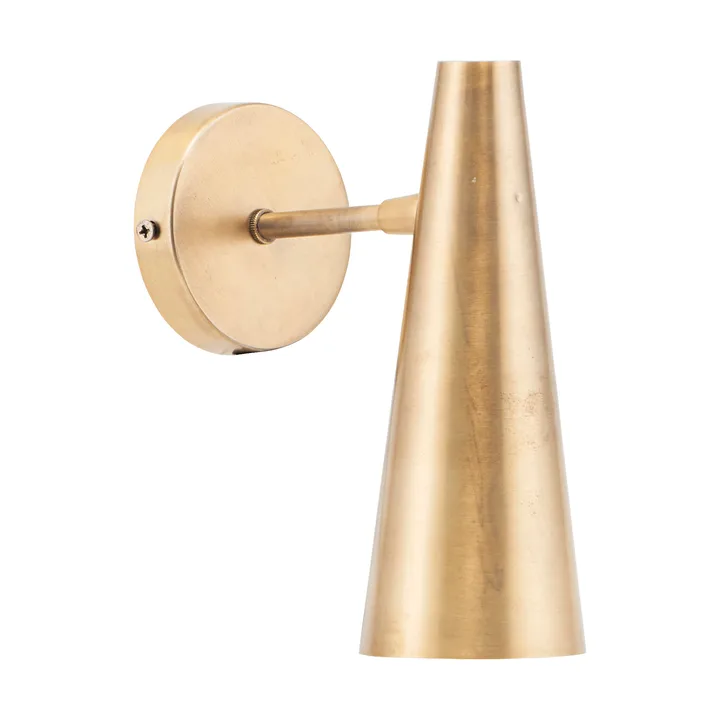 Lampe murale Precise - laiton, 21 cm - House Doctor