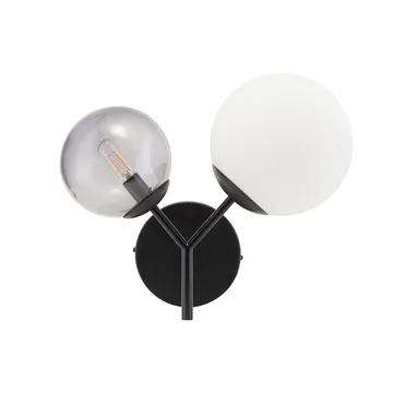 Lampe murale Twice - noir - House Doctor