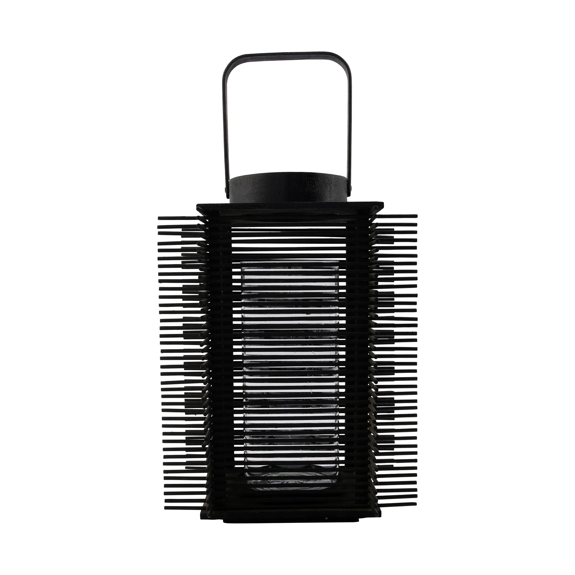 Lanterne Asi 46 cm, Noir House Doctor