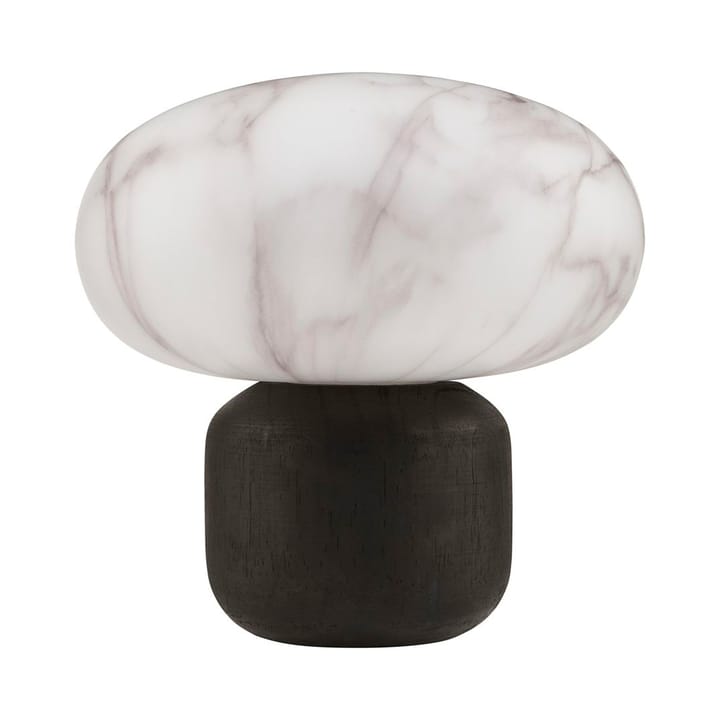 Lanterne Fog Noir-marbre blanc - 20 cm - House Doctor