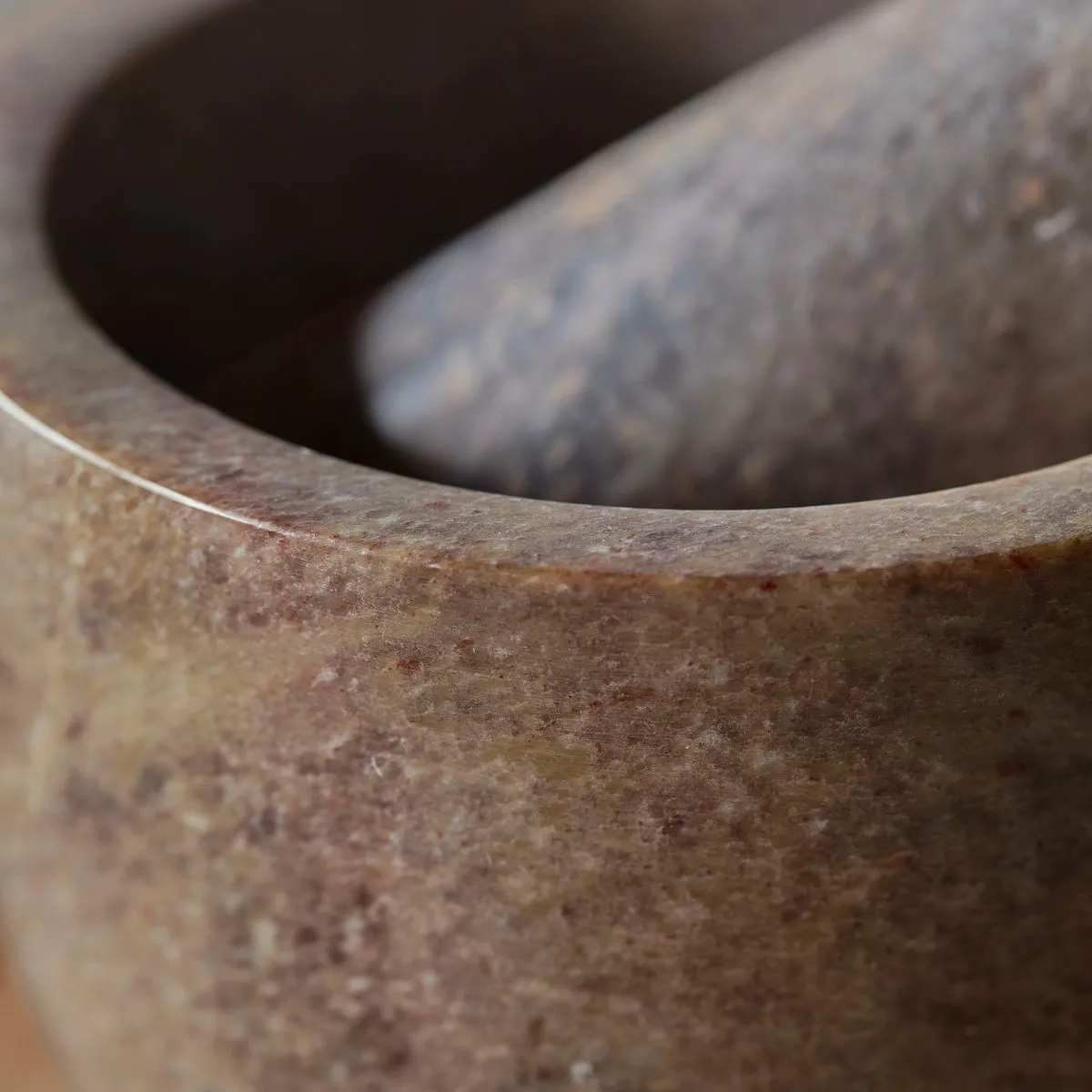 Mortier Arb avec pilon Ø10 cm, Brun House Doctor