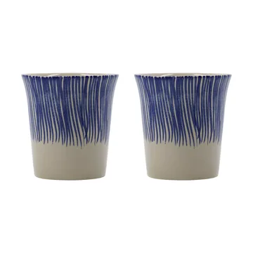 Mug Diva 25 cl, lot de 2 - Bleu - House Doctor