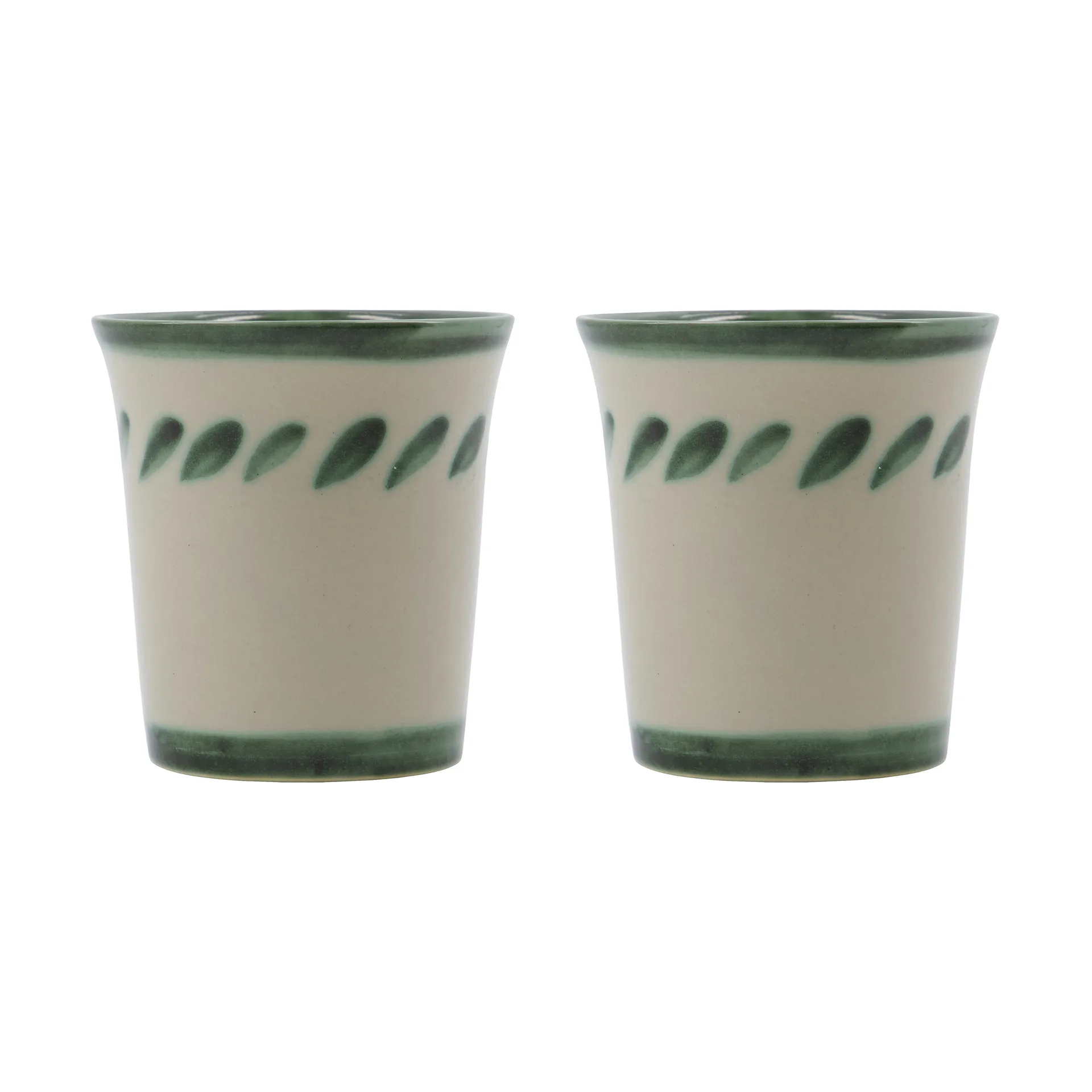 Mug Diva 25 cl, lot de 2, Vert House Doctor