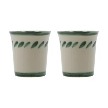 Mug Diva 25 cl, lot de 2 - Vert - House Doctor