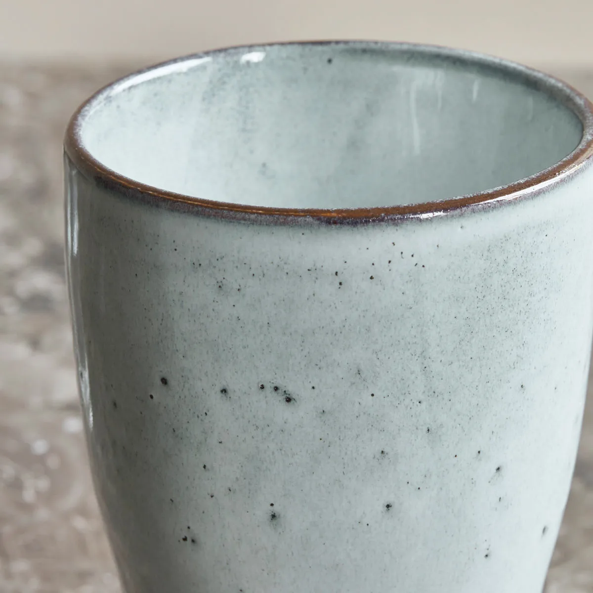 Mug isotherme Liss 14 cm Lot de 2, Gris foncé House Doctor