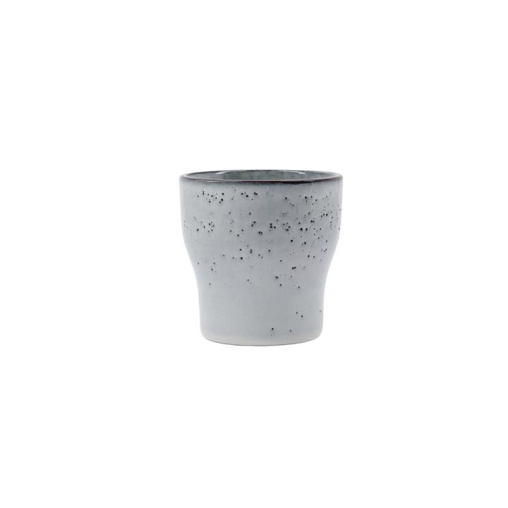 Mug isotherme Liss 9 cm Lot de 4 - Gris foncé - House Doctor