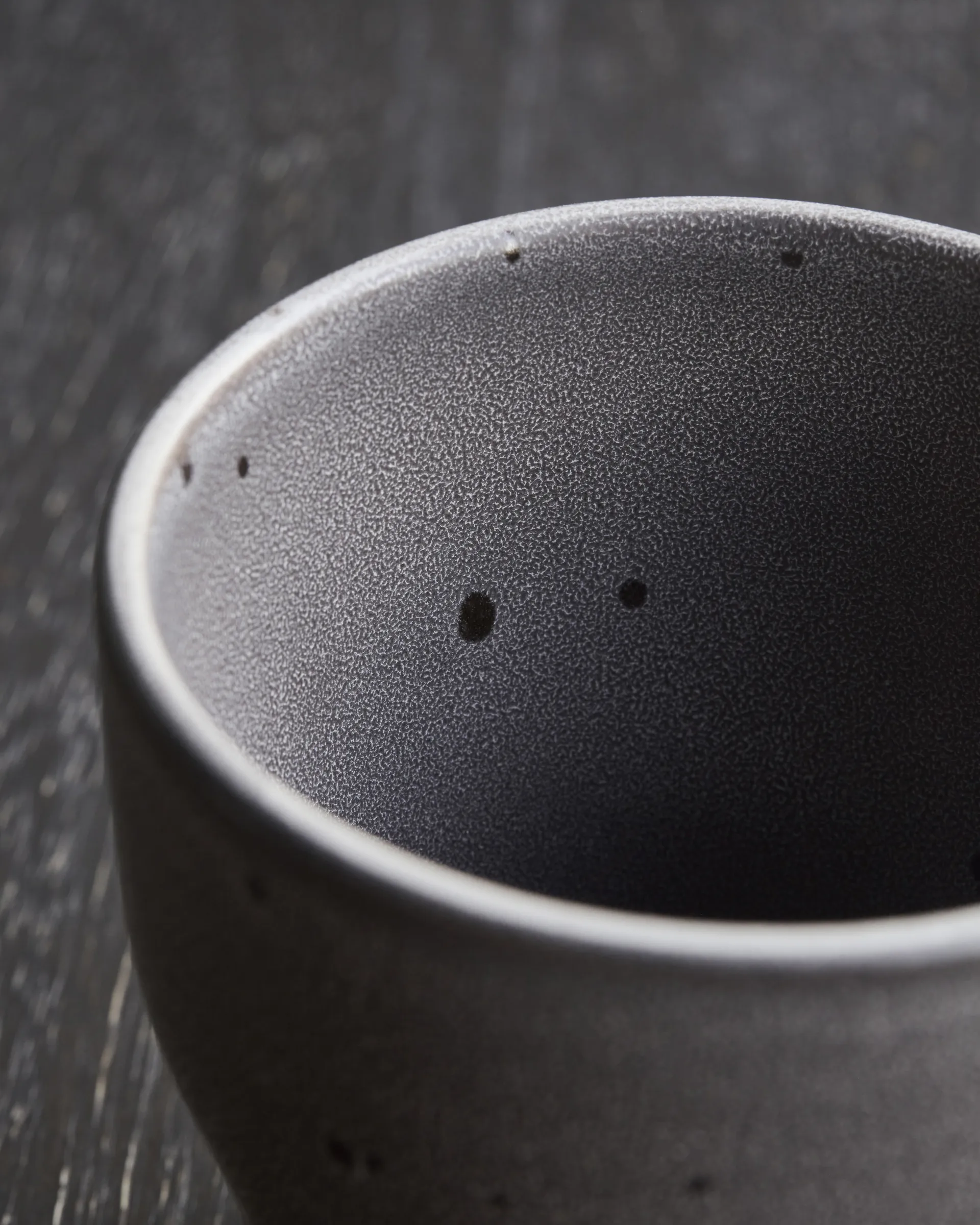 Mug isotherme Liss 9 cm Lot de 4, Gris foncé House Doctor