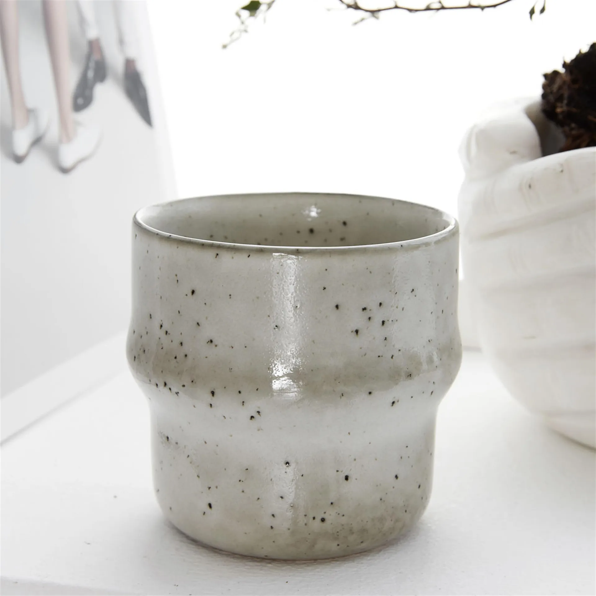Mug Lake gris, 8,3 cm House Doctor