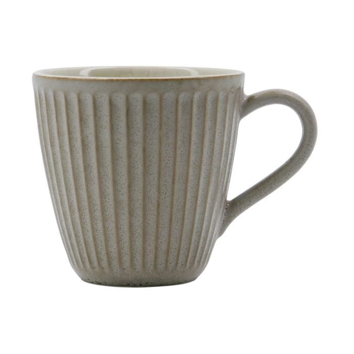 Mug Pleat 30 cl - Gris-brun - House Doctor