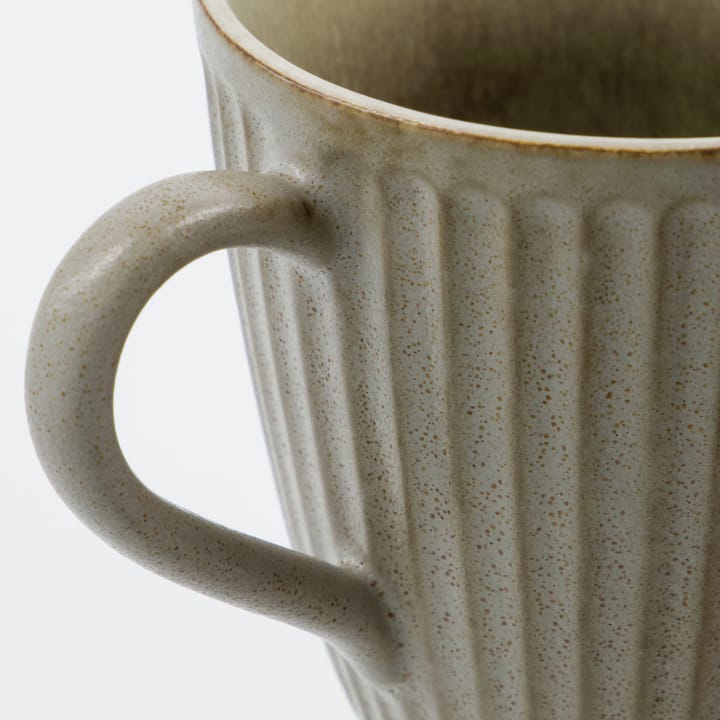 Mug Pleat 30 cl, Gris-brun House Doctor