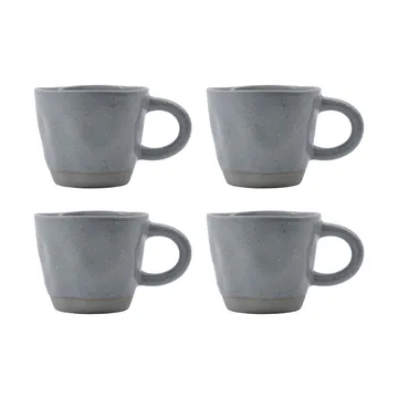 Mug Vida 29 cl, lot de 4 - Bleu clair - House Doctor