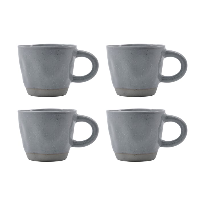 Mug Vida 29 cl, lot de 4 - Bleu clair - House Doctor