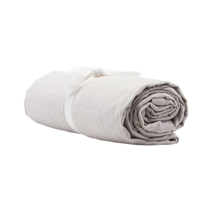 Nappe de lin 140 x 330 cm By - gris pâle - House Doctor