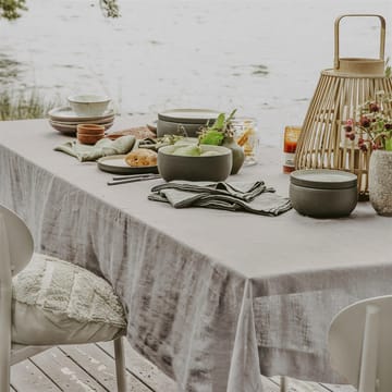 Nappe de lin 140 x 330 cm By - gris pâle - House Doctor