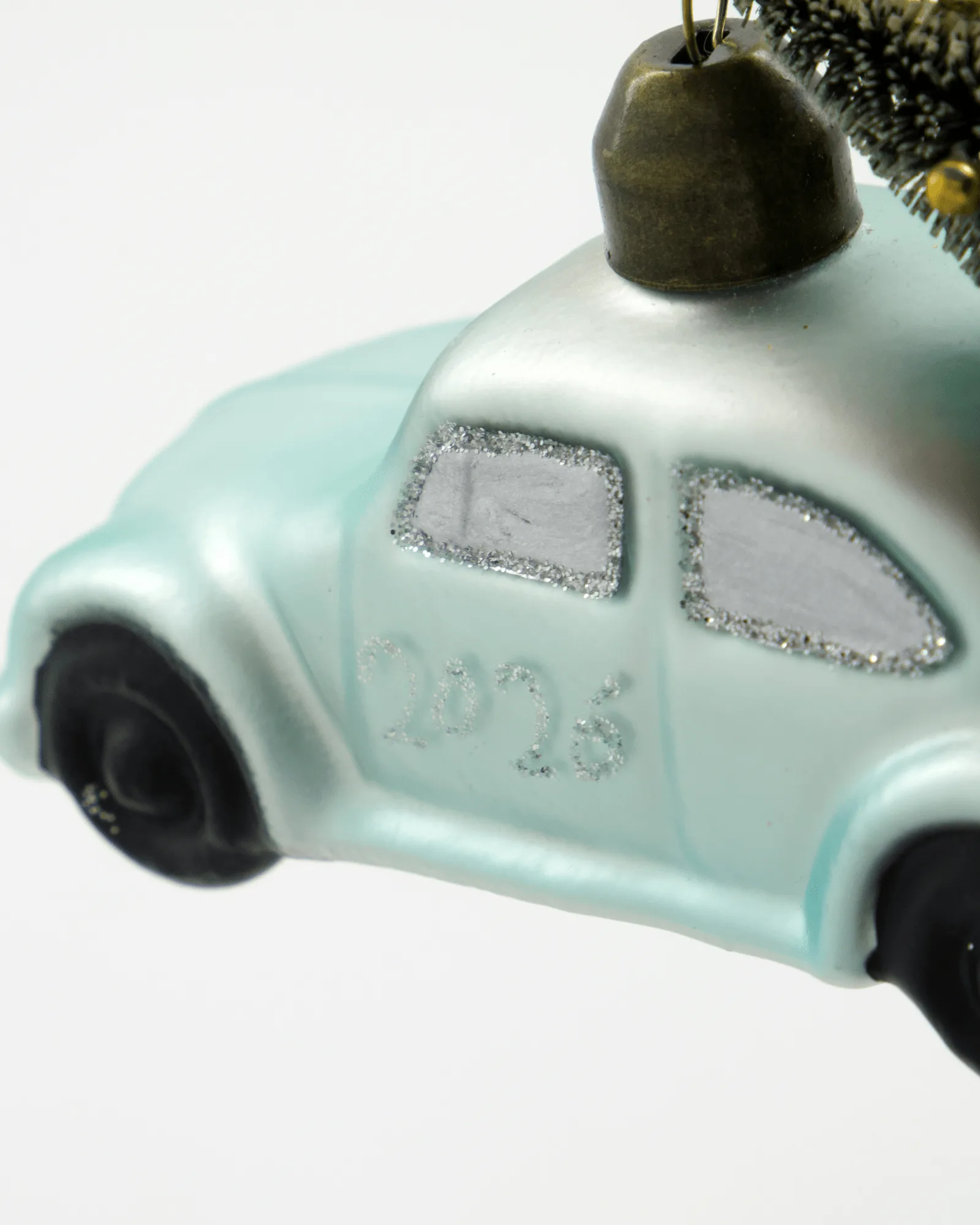 Ornement de Noël Car, Bleu clair, 2026 House Doctor