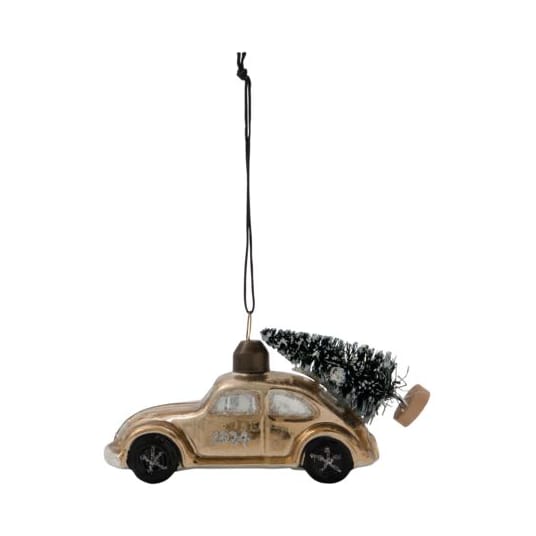 Ornement de Noël Car - Or - House Doctor