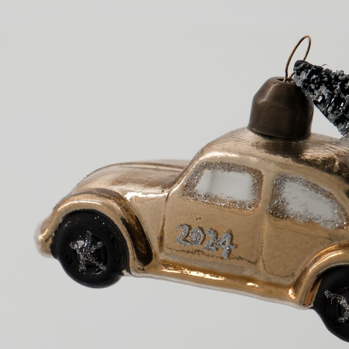 Ornement de Noël Car, Or House Doctor