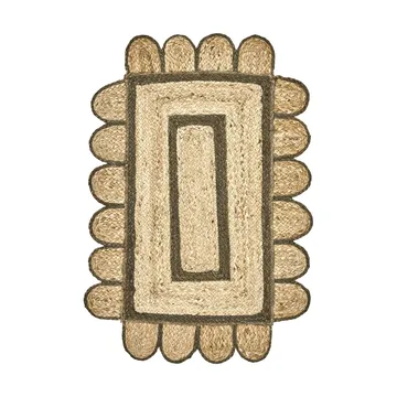 Paillasson Denta - Vert-nature, 60x90 cm - House Doctor