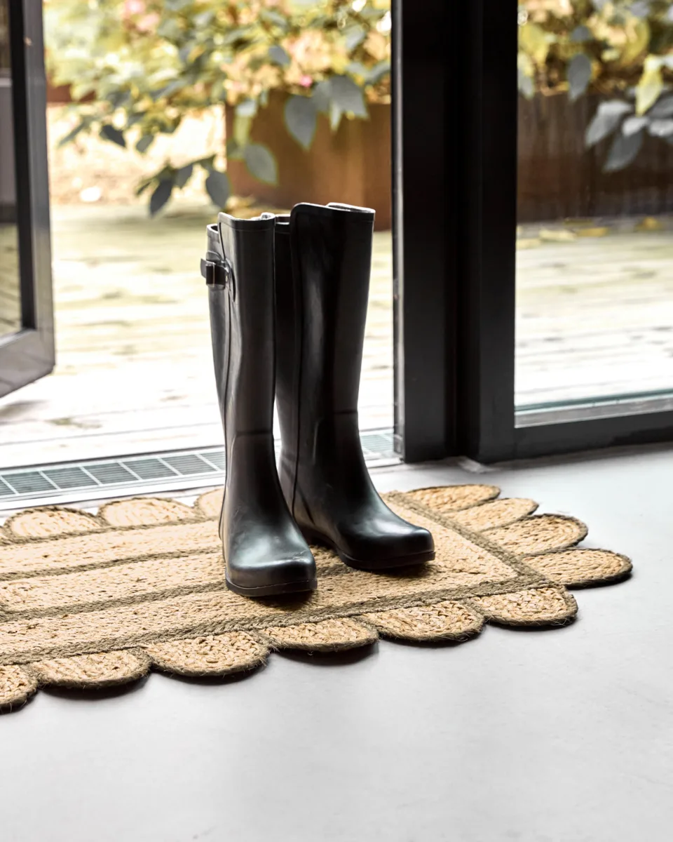 Paillasson Denta, Vert-nature, 60x90 cm House Doctor