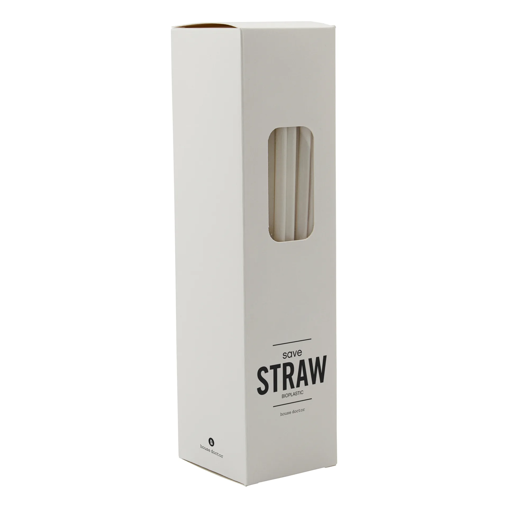 Pailles Save 100-pack, Blanc House Doctor