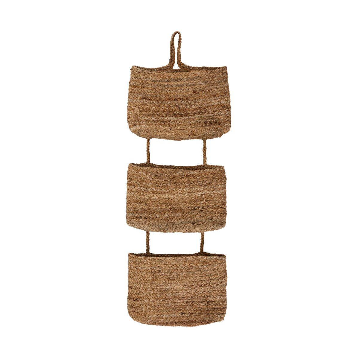 House Doctor Panier de rangement mural Ramla 35x109 cm Naturel