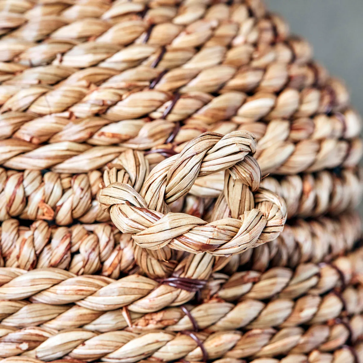 Panier de rangement Rama avec couvercle, lot de 2, Nature House Doctor