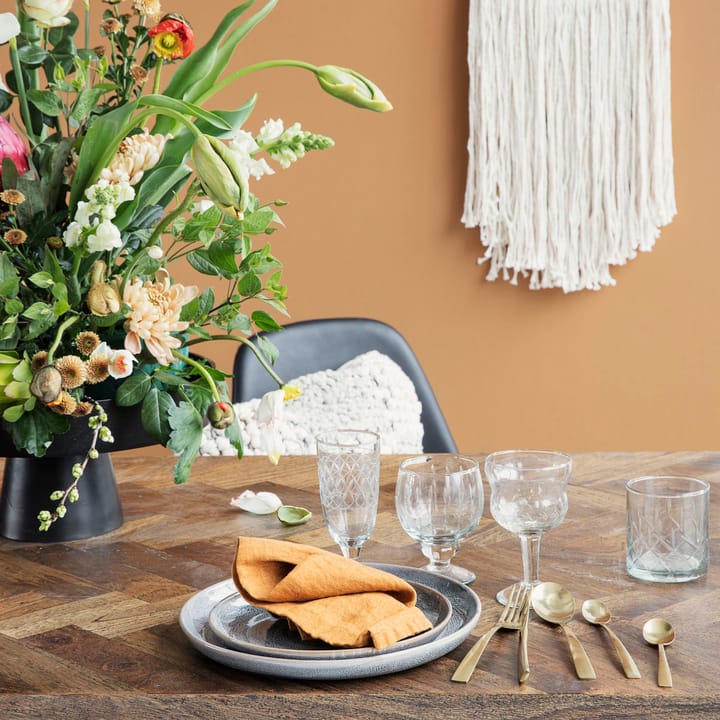 Paquet de 4 serviettes de lin By - curry - House Doctor