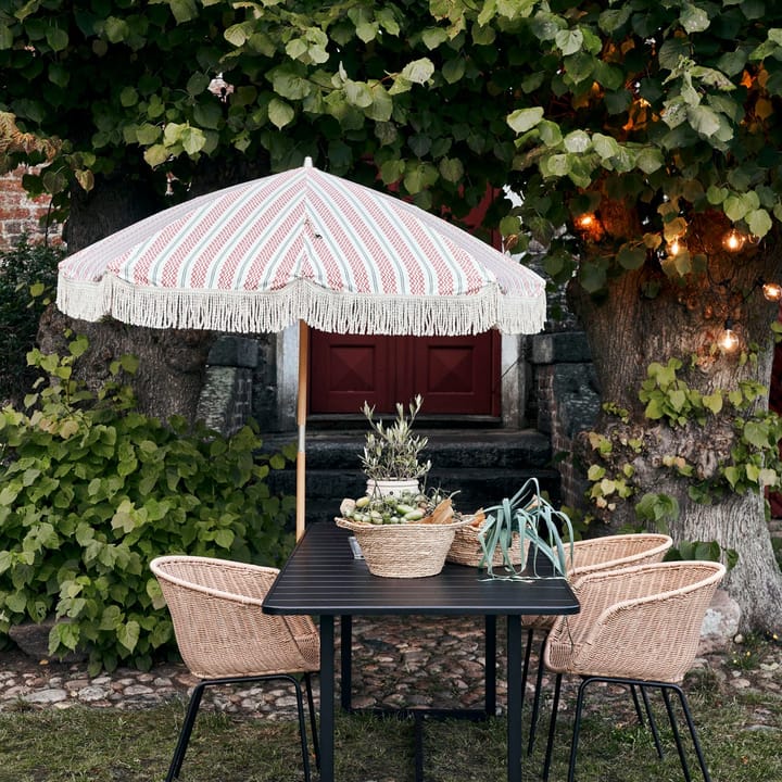 Parasol Umbra Ø190 cm, Red-green House Doctor
