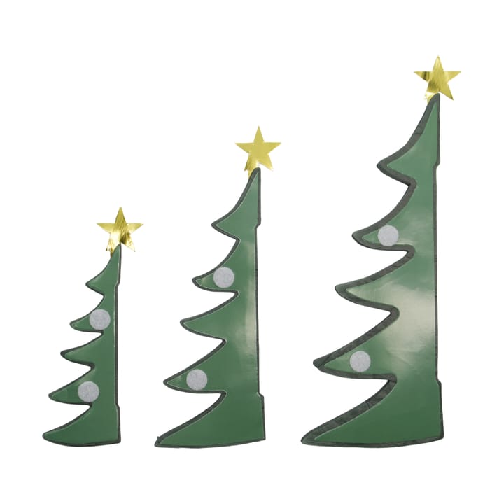Petit sapin décoratif Tree, 3 pièces, Vert House Doctor