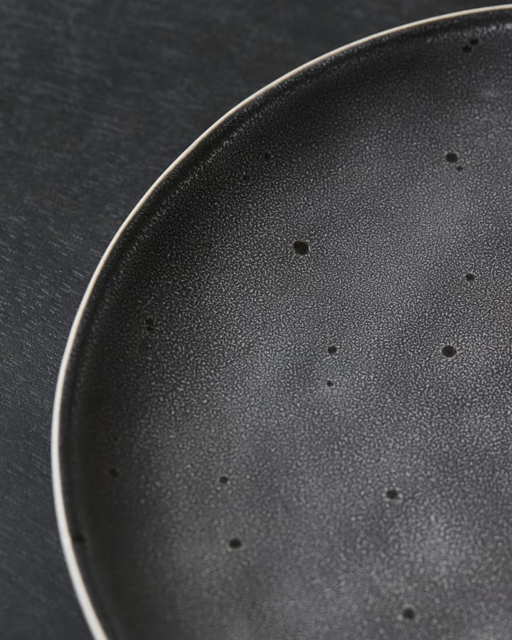 Petite assiette Rustic Ø20 cm, Gris foncé House Doctor