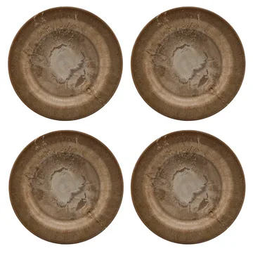 Petite assiette Serveur 18cm Lot de 4 - Doré - House Doctor