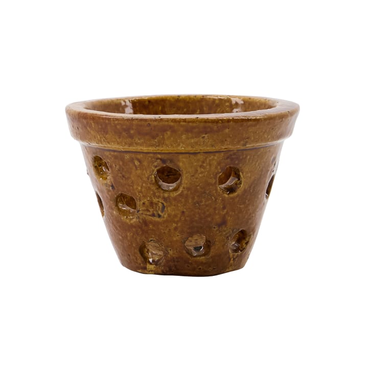 Photophore Chau 11 cm - Marron foncé - House Doctor