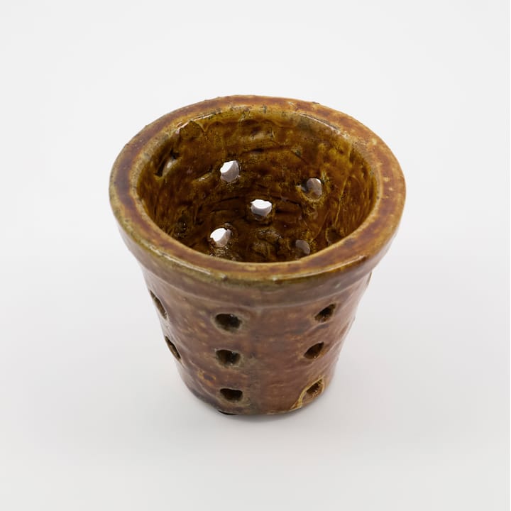 Photophore Chau 9 cm - Marron foncé - House Doctor