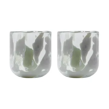 Photophore Home Ø9 cm lot de 2 - Sable - House Doctor