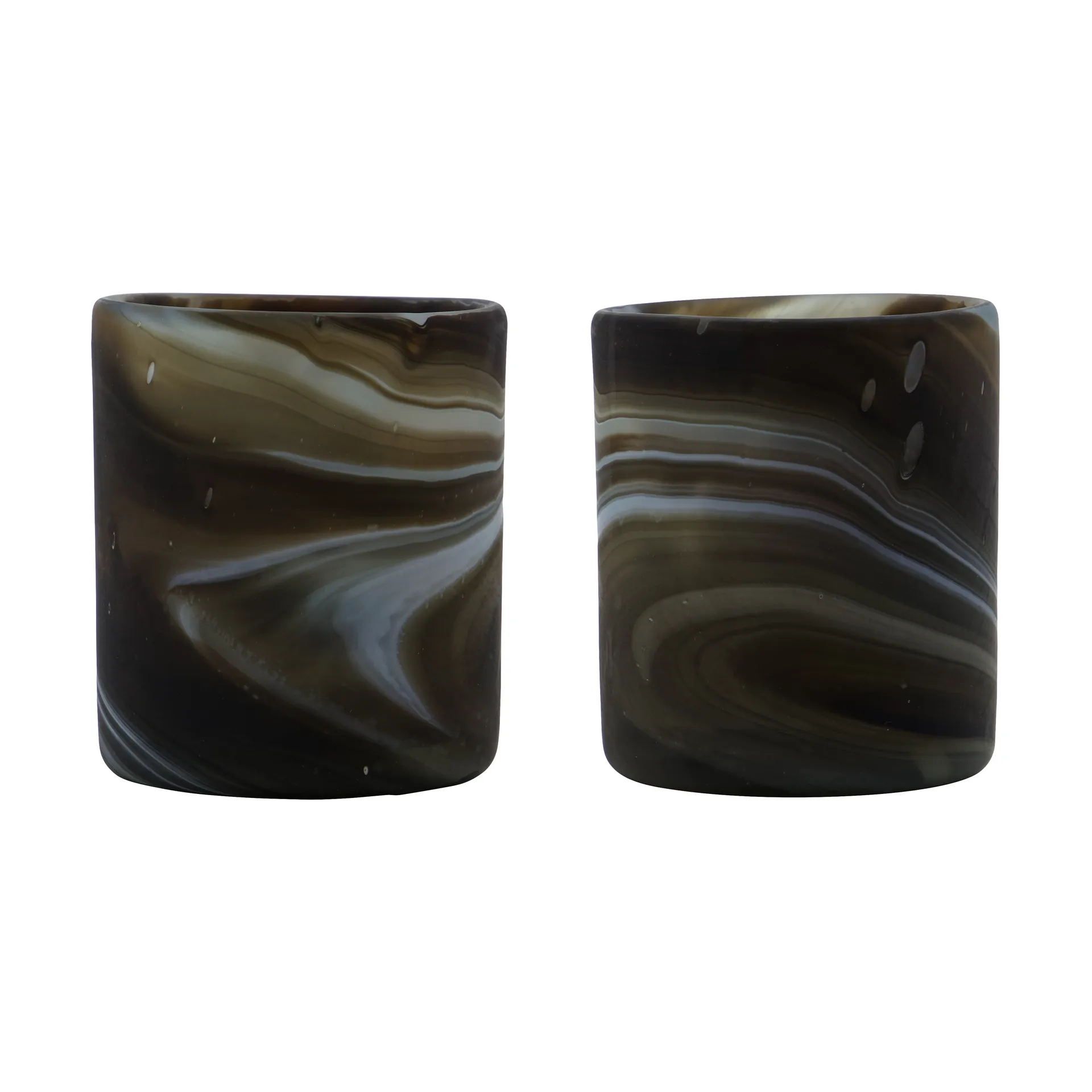 Photophore Kae Ø7x8 cm, Marron House Doctor