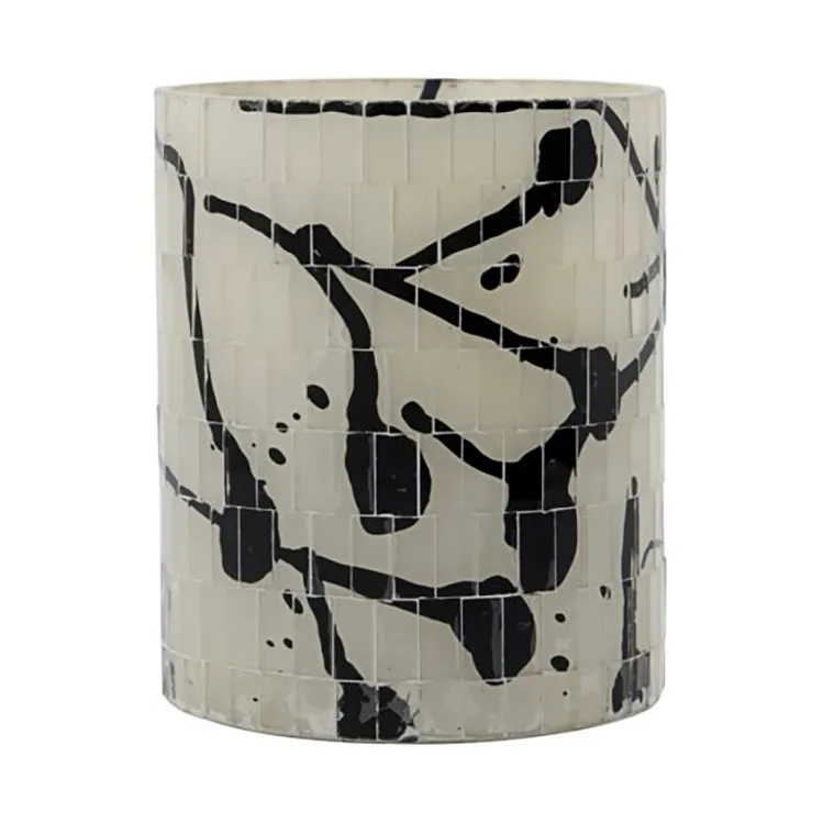 Photophore Vana Ø10,5 cm, Noir House Doctor