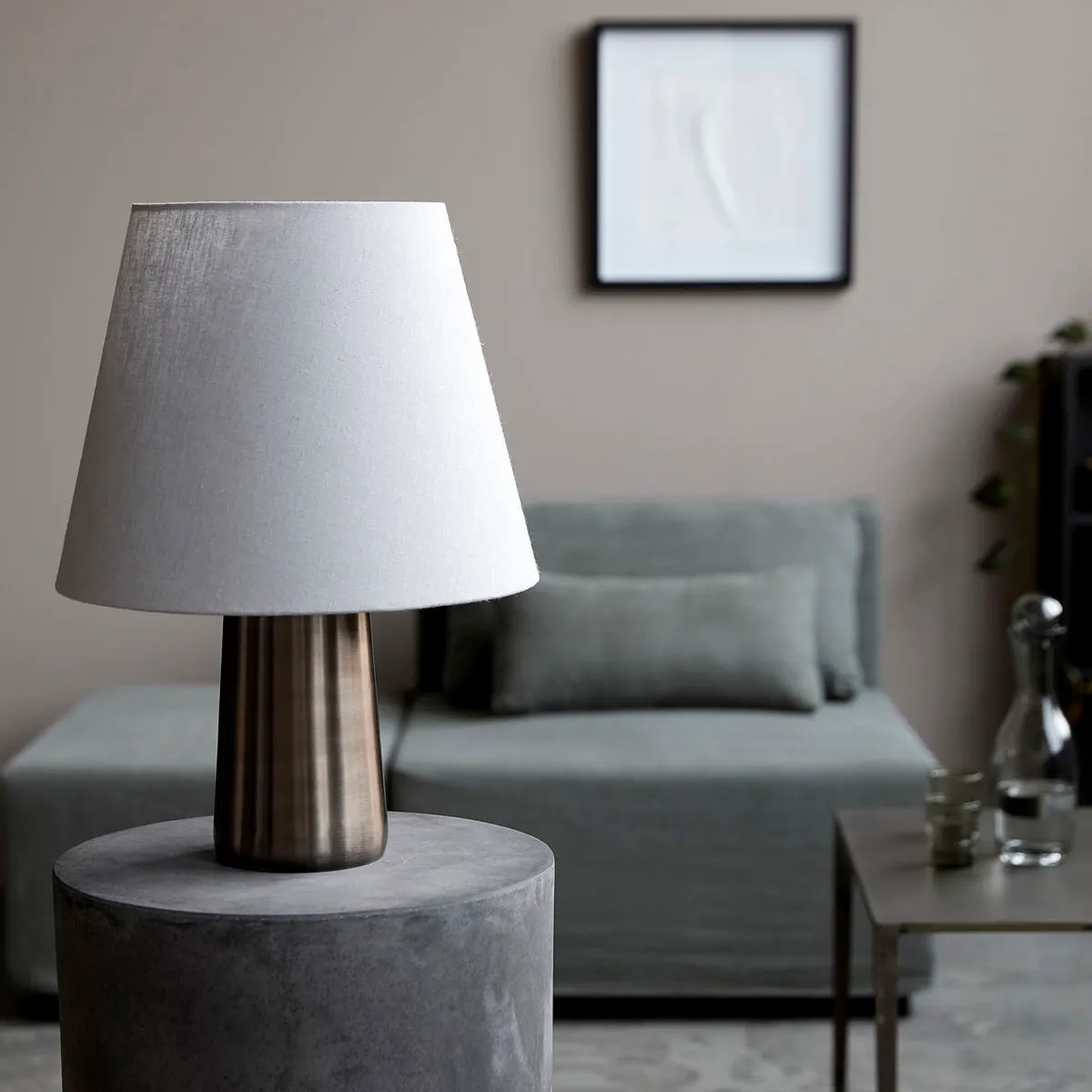 Pied de lampe Bakora 30 cm, Fer House Doctor